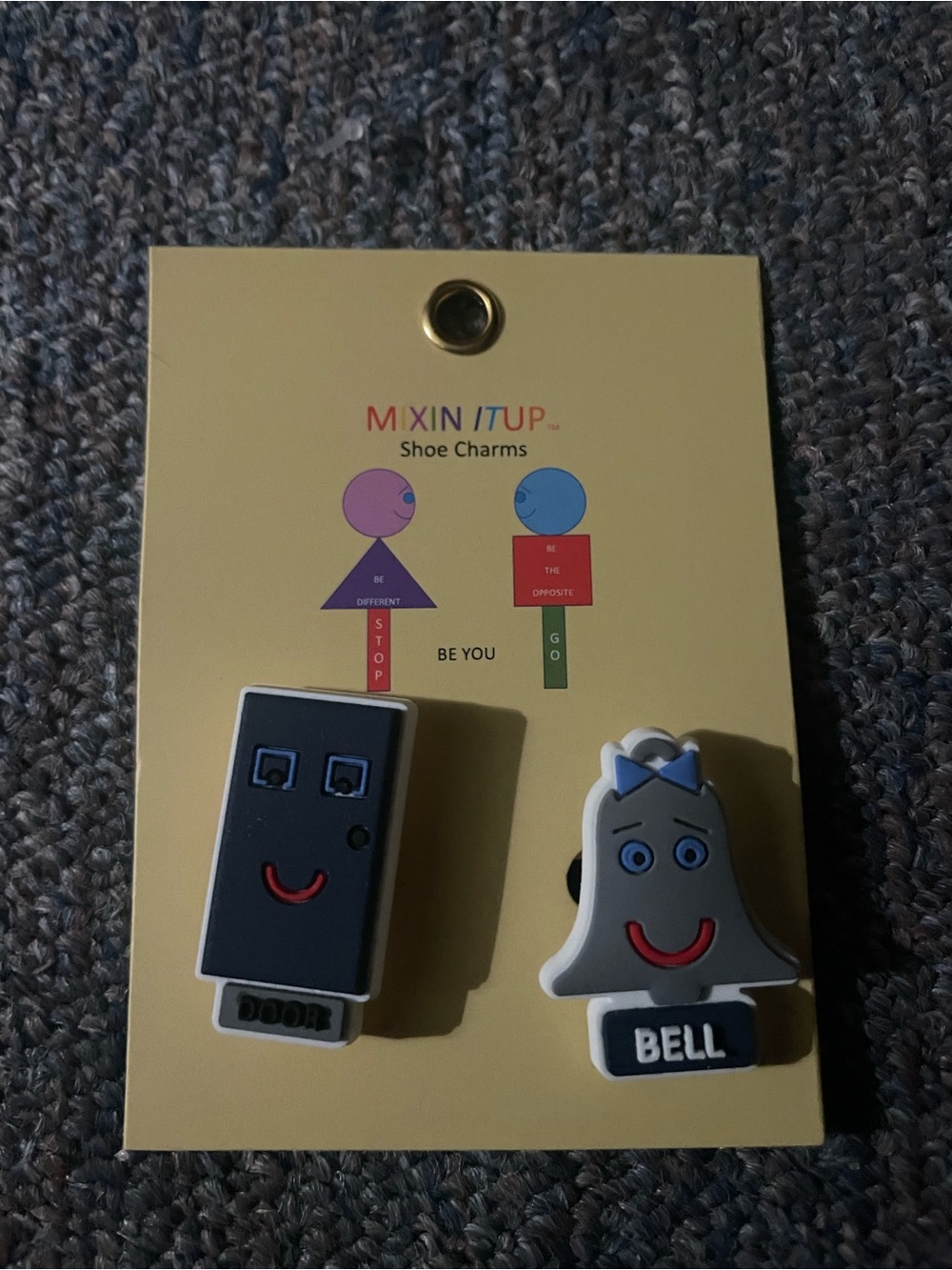 Mixin It Up Crocs Shoe Charms - Bell & Door Set